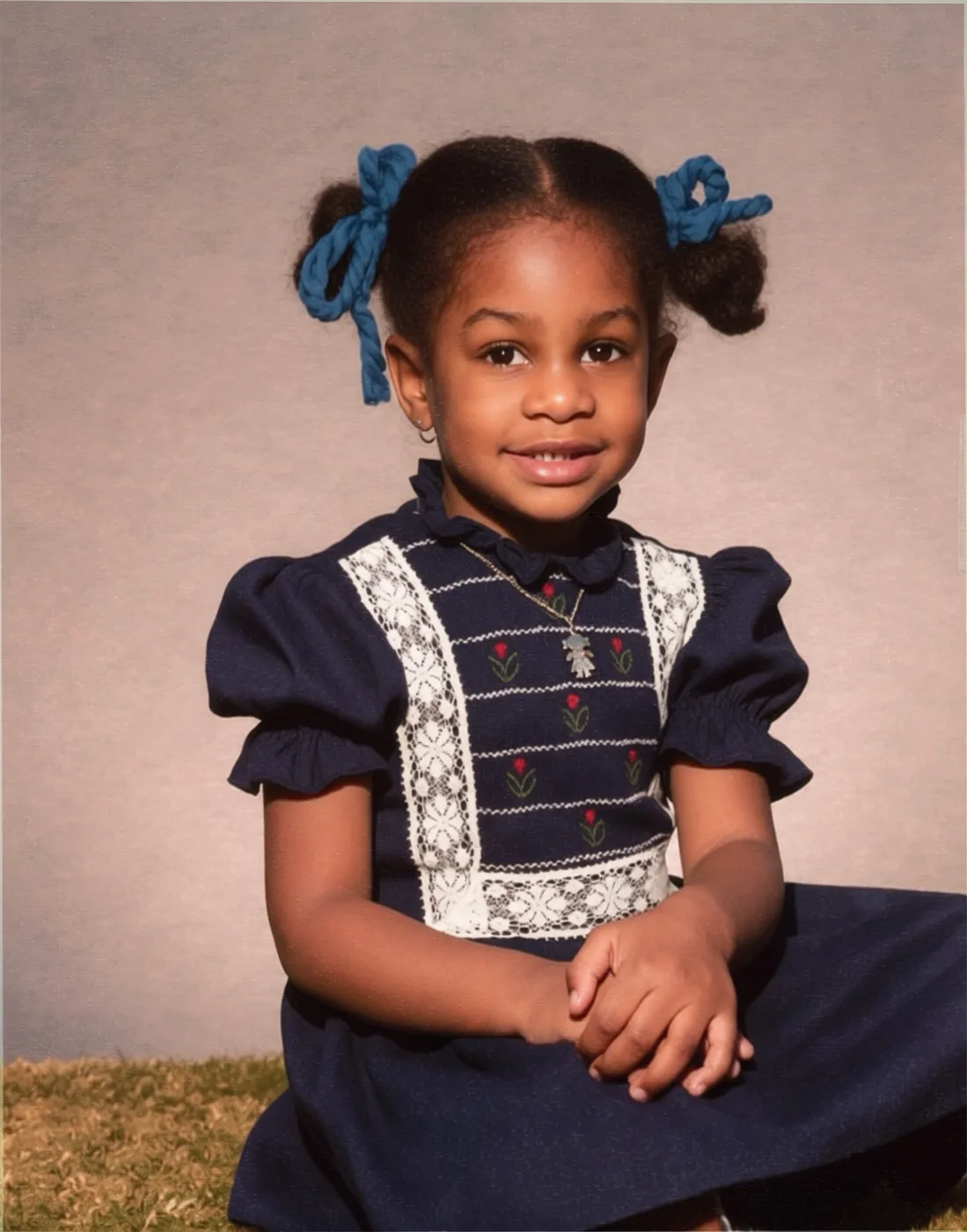 A young Kathryn Finney