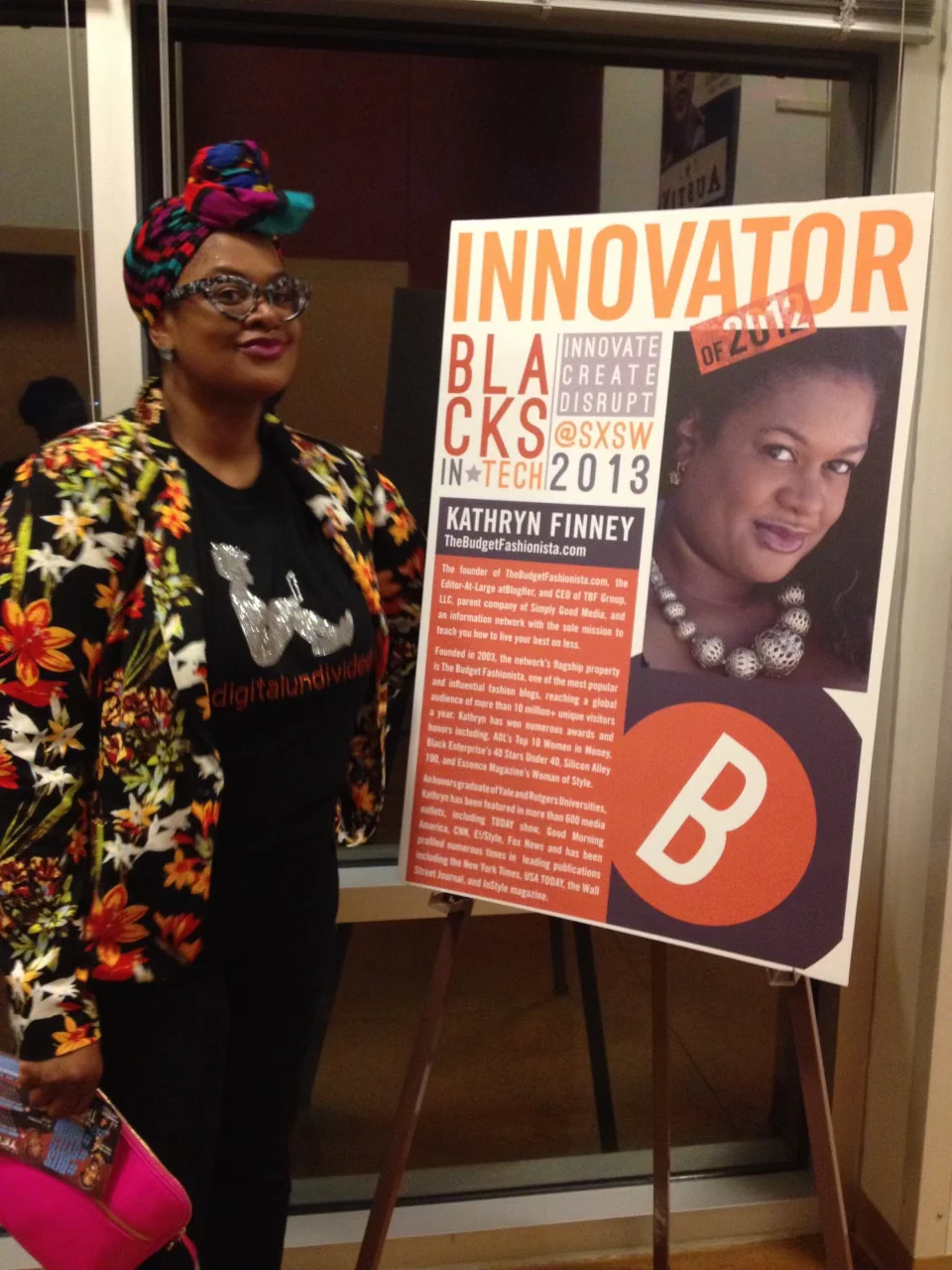 Kathryn Finney featured as Innovator of 2012, Blacks in Tech at SXSW 2013
