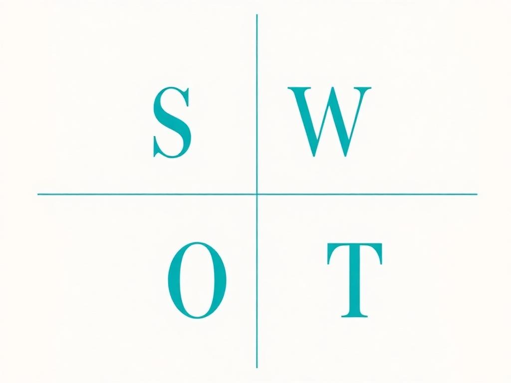 Personal SWOT 2x2 grid preview